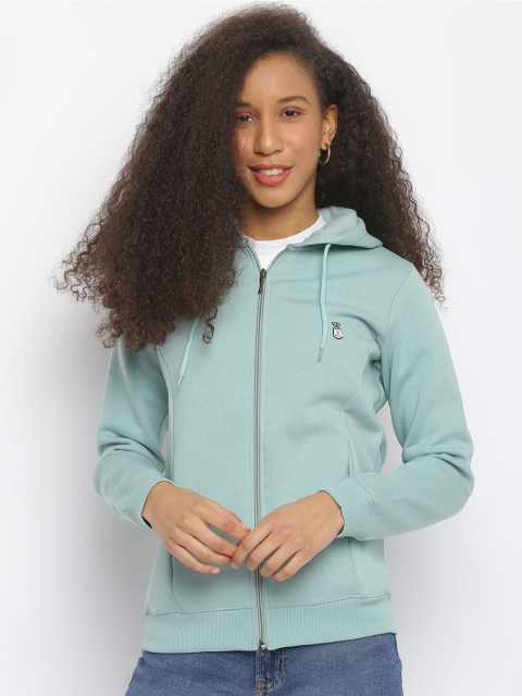 

Her Grace Women Green Hooded Sweatshirt