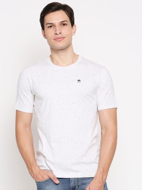 

Lee Cooper Men White Printed Applique T-shirt