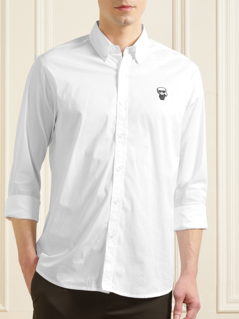 

LAGERFELD Men White Formal Shirt