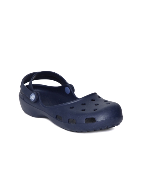 

Crocs Women Navy Karin Clogs, Navy blue