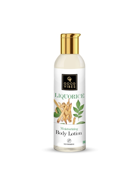 

Good Vibes Liquorice Moisturizing Body Lotion - 200ml, White