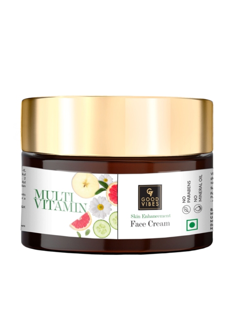 

Good Vibes Multi Vitamin Skin Enhancement Face Cream 50g, White