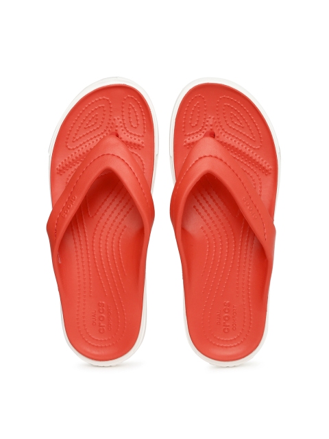 

Crocs Unisex Red CitiLane Flip-Flops
