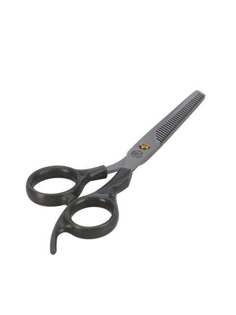 

Alan Truman Wide Blade Plastic Handle Thinning Scissors - 1077B - 5.5 inches, Grey