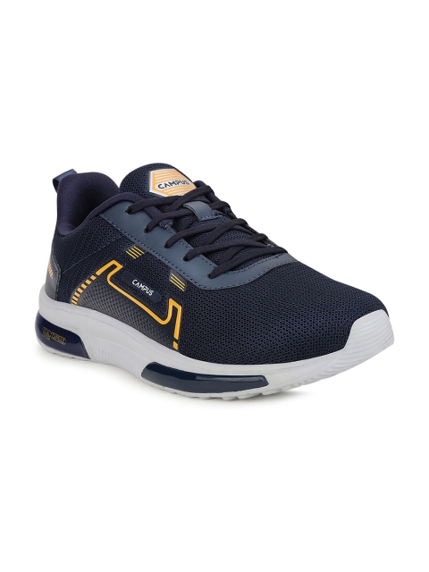 

Campus Men Navy Blue Mesh Running Shoes