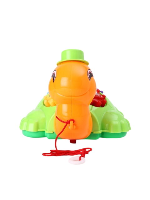 

UNITED AGENCIES Kids Orange & Green Gear-O-Turtle Skill Development