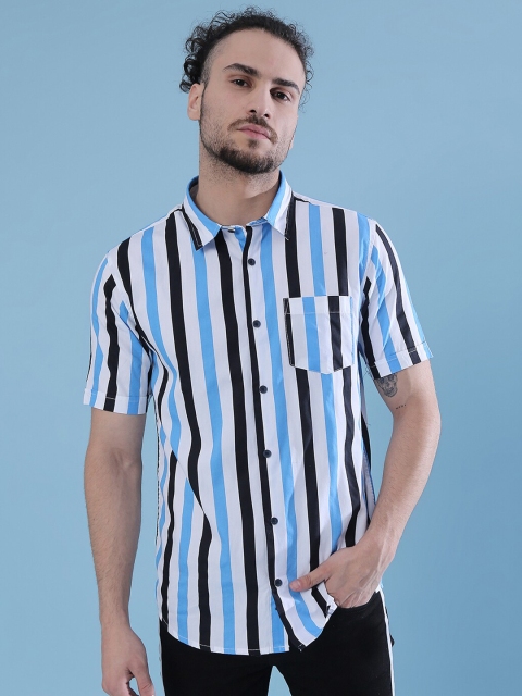 

Campus Sutra Men Multicoloured Classic Gingham Checks Checked Casual Shirt, Multi