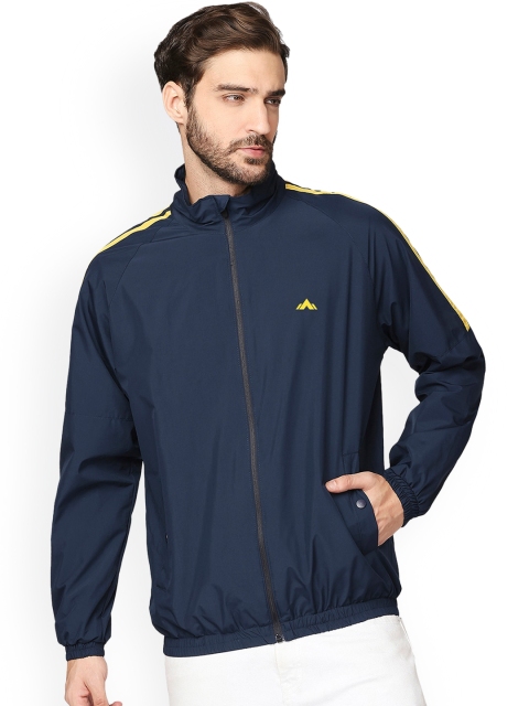 

Zeel Men Yellow Windcheater Longline Sporty Jacket