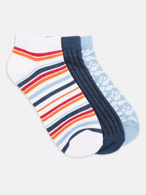 

Honey by Pantaloons Women Pack Of 3 Assorted Ankle-Length Socks
