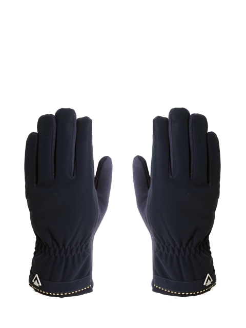 

FabSeasons Unisex Navy Blue Textured Hand Gloves