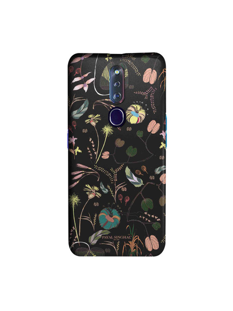 

CelfieDesign Black & Pink Printed Oppo F11 Pro Back Case
