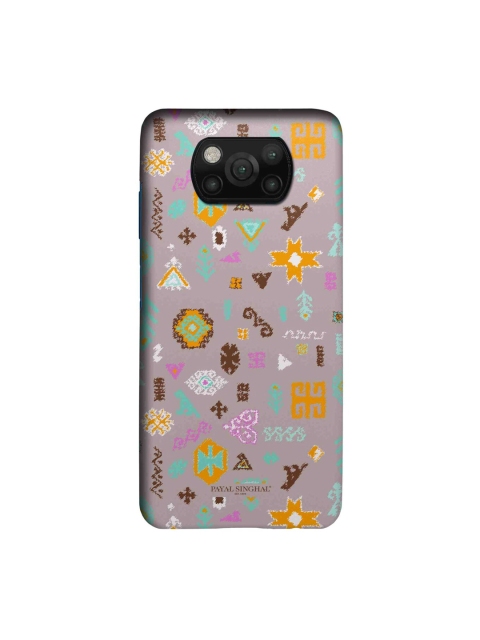 

CelfieDesign Lavender & Orange Ethnic Motifs Printed Xiaomi Poco X3 Back Case