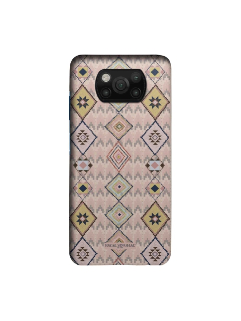

CelfieDesign Pink & Yellow Printed Xiaomi Poco X3 Back Case