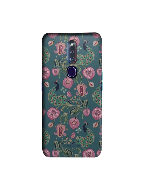 

CelfieDesign Blue & Green Anaar Mor Printed Oppo F11 Pro Sleek Back Case