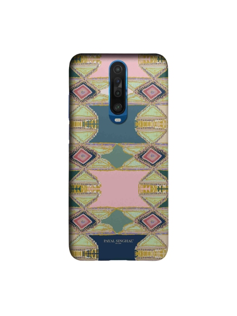 

CelfieDesign Green & Pink Aztec Printed Sleek Xiaomi Poco X2 Back Case