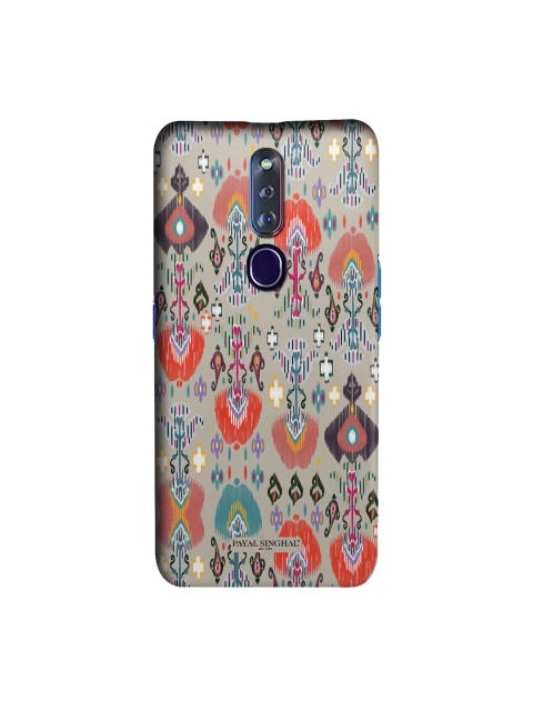 

CelfieDesign Grey & Blue Printed Oppo F11 Pro Sleek Back Cover