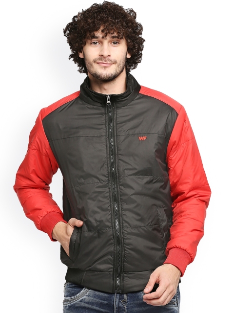 

Zeel Men Black & Red Solid Polyester Lightweight Regular Puffer Jacket