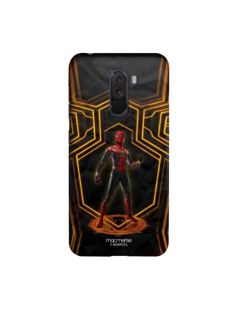 

macmerise Black & Yellow Extraordinary Spiderman Xiaomi Poco F1 Sleek Back Cover