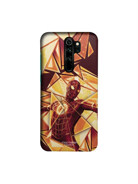 

CelfieDesign Yellow & Brown Spider Man Printed Xiaomi Redmi Note 8 Pro Back Case