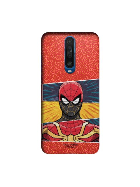 

macmerise Red & Yellow Spiderman Engage Printed Xiaomi Poco X2 Sleek Back Cover