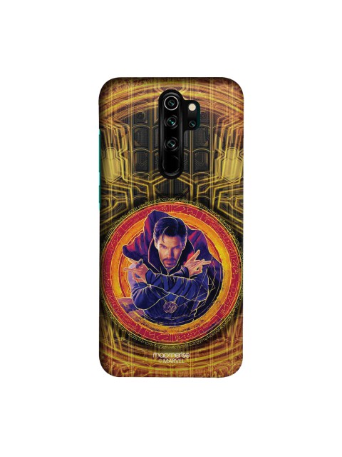 

macmerise Unisex Beige & Black Strange To The rescue Sleek Case For Xiaomi Redmi Note 8 Pro