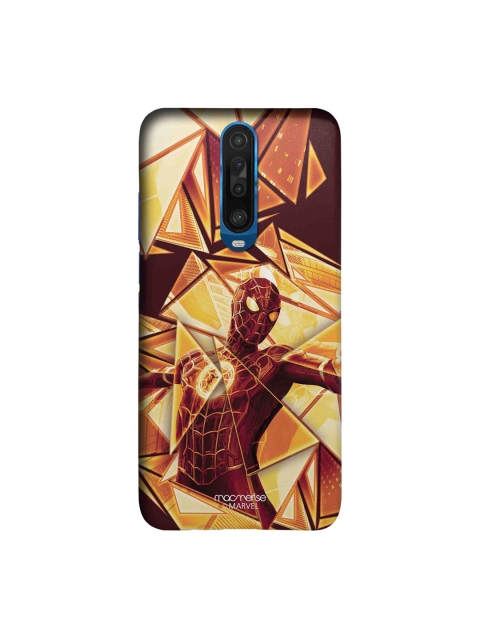 

Macmerise Yellow & Brown Printed Xiaomi Poco X2 Back Case