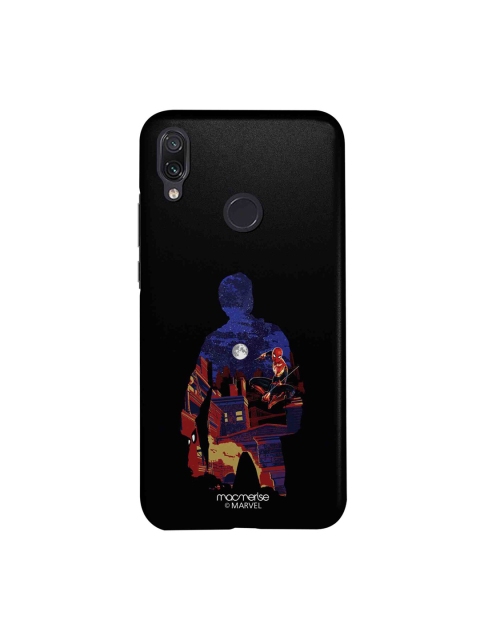 

macmerise Black & Blue Spiderman Town Sleek Case Xiaomi Redmi Note 7 Pro