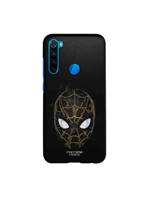 

macmerise Black & Yellow Spiderman Print Xiaomi Redmi Note 8 Back Case