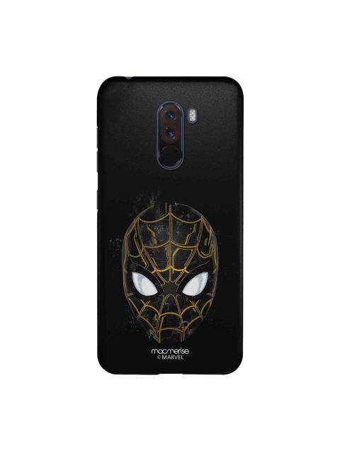 

macmerise Unisex Black & Beige Spidey Xiaomi Poco F1 Sleek Back Case