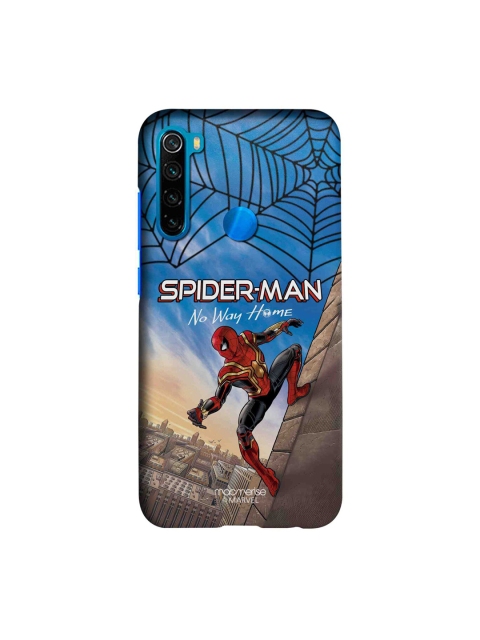 

macmerise Multicolored No Way Home Spidey Sleek Back Case Xiaomi Redmi Note 8, Multi