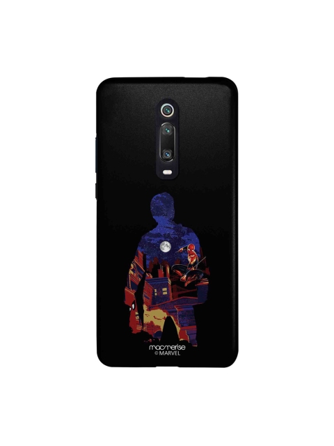 

macmerise Black & Blue Printed Xiaomi Poco K20 Pro Back Case