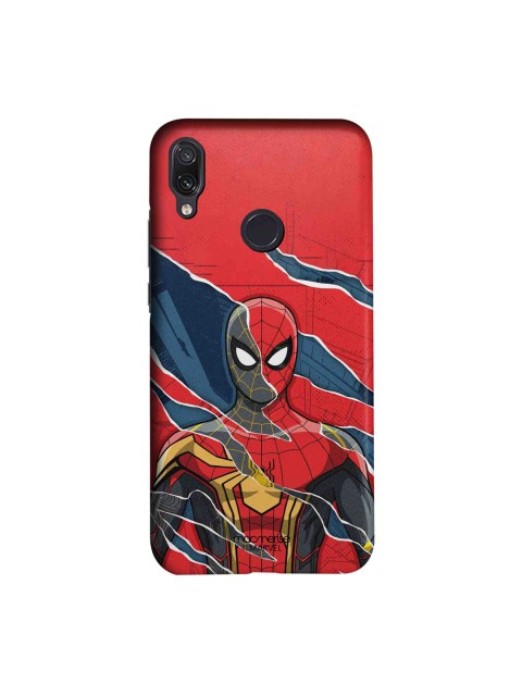 

macmerise Red & Blue All 3 Spidey Xiaomi Redmi Note 7 Pro Back Case
