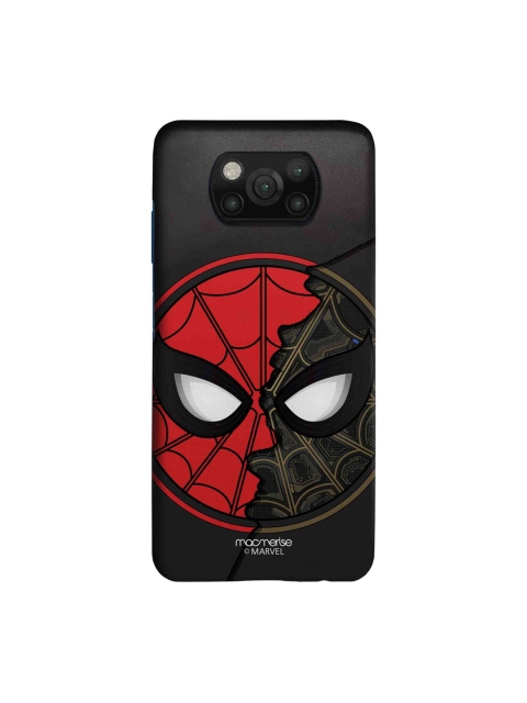 

macmerise Black & Red Spiderman Printed Xiaomi Poco X3 Back Case