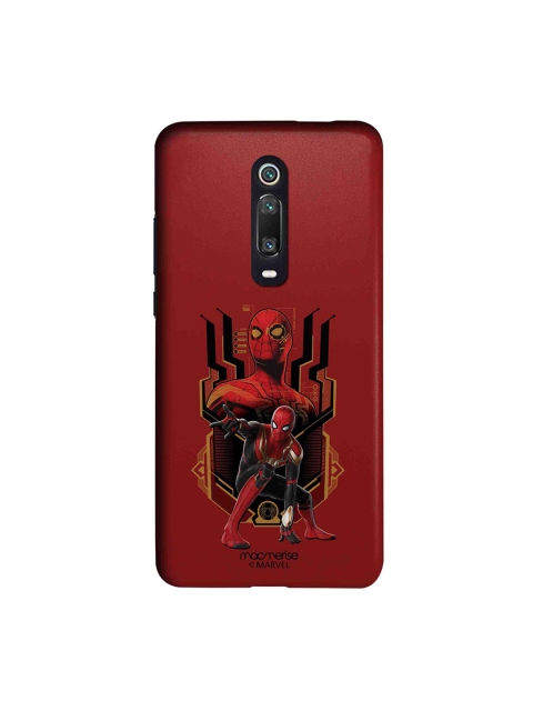

macmerise Red & Black Spiderman Strikes Sleek Back Case Xiaomi Redmi K20 Pro