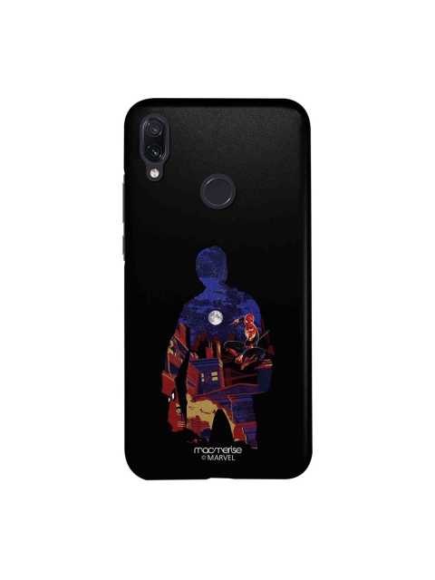 

macmerise Black & Red Spiderman Printed Xiaomi Redmi Note 7Back Case