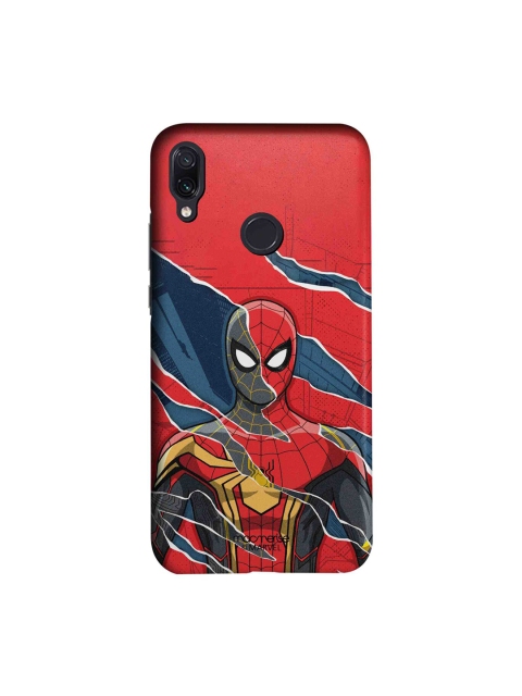 

macmerise Red & Blue Spiderman Xiaomi Redmi Note 7 Back Case