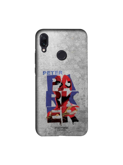 

macmerise White & Red Spiderman Printed Xiaomi Redmi Note 7Back Case