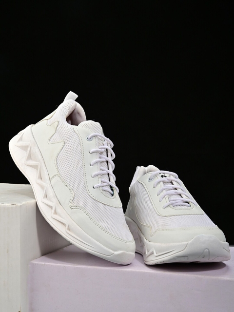

Crew STREET Men White Perforations Sneakers