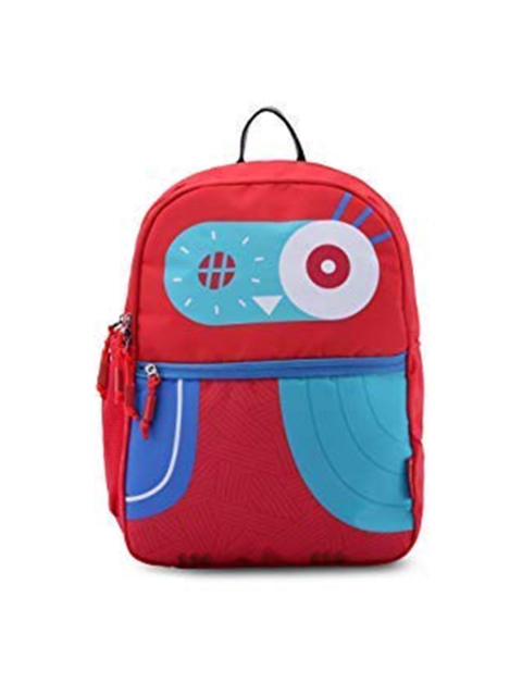 

Harissons Unisex Red & Blue Printed Backpack