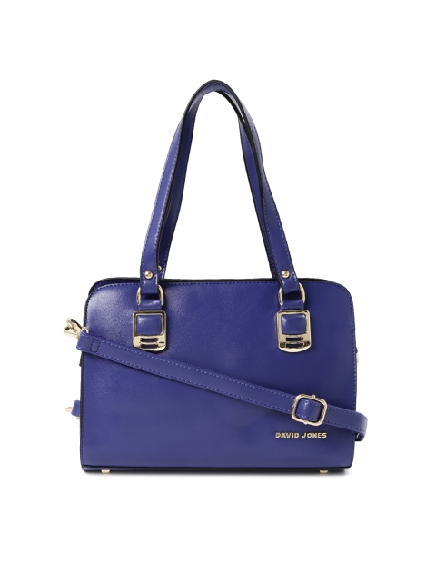 

David Jones Blue Shoulder Bag