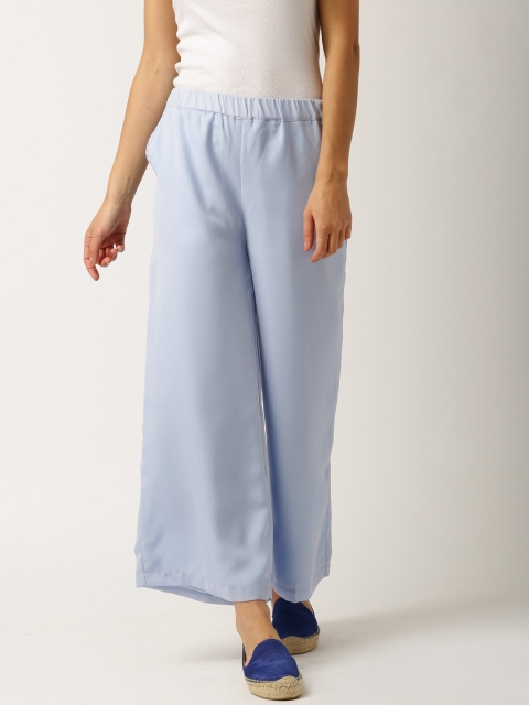 

DressBerry Blue Palazzo Trousers