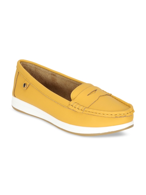 

Allen Solly Woman Women Yellow Solid Regular Loafers