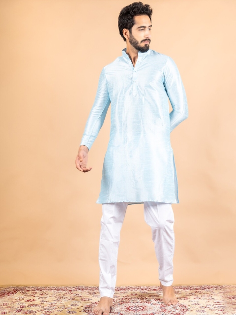

Tistabene Men Blue Kurta