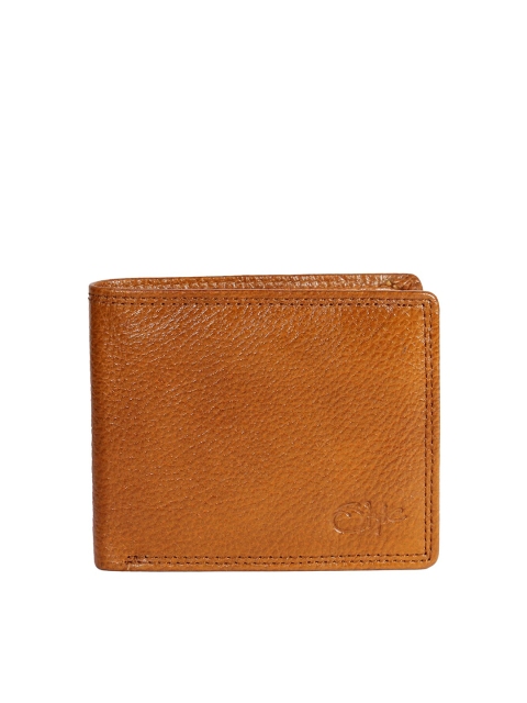 

Style SHOES Men Tan Solid Two Fold Wallet