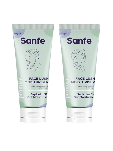 

Sanfe Set Of 2 3% Sepicalm Face Lush Moisturisers 50 gm Each, Na