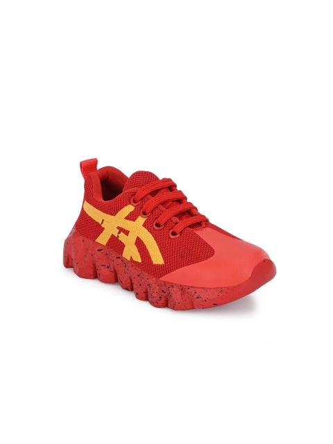 

TUSKEY Boys Red Walking Non-Marking Shoes