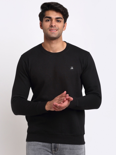 

La Mode Men Black Sweatshirt