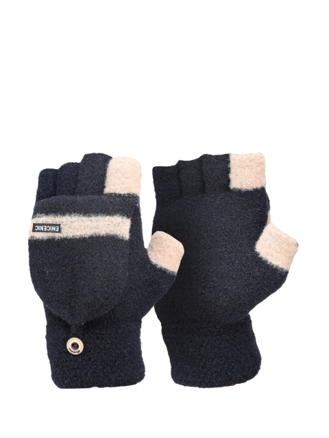 

ELLIS Women Black Solid 2 In 1 Gloves