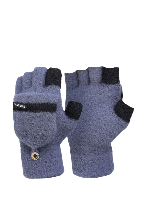 

ELLIS Women Blue & Black Colourblocked 2 In 1 Gloves