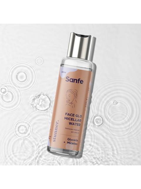 

Sanfe Pack Of 2 Assorted Promise Face Glo Micellar Water |Removes Makeup & Cleanses Skin | 100ml